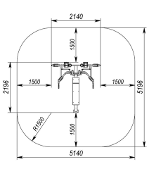 Lauko jėgos treniruoklis KF808 (2)