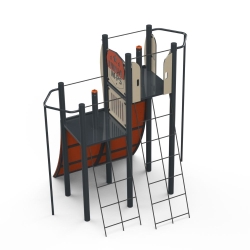 Kliūtis Nindzių pergalės bokštas (2)