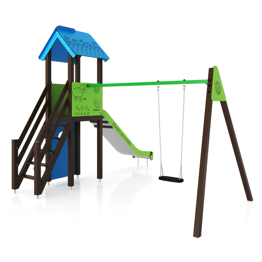 Vaikų žaidimų aikštelė Giedrius Plius (4)