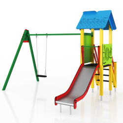 Vaikų žaidimų aikštelė Rūdiškių bokštas 2013 (1)