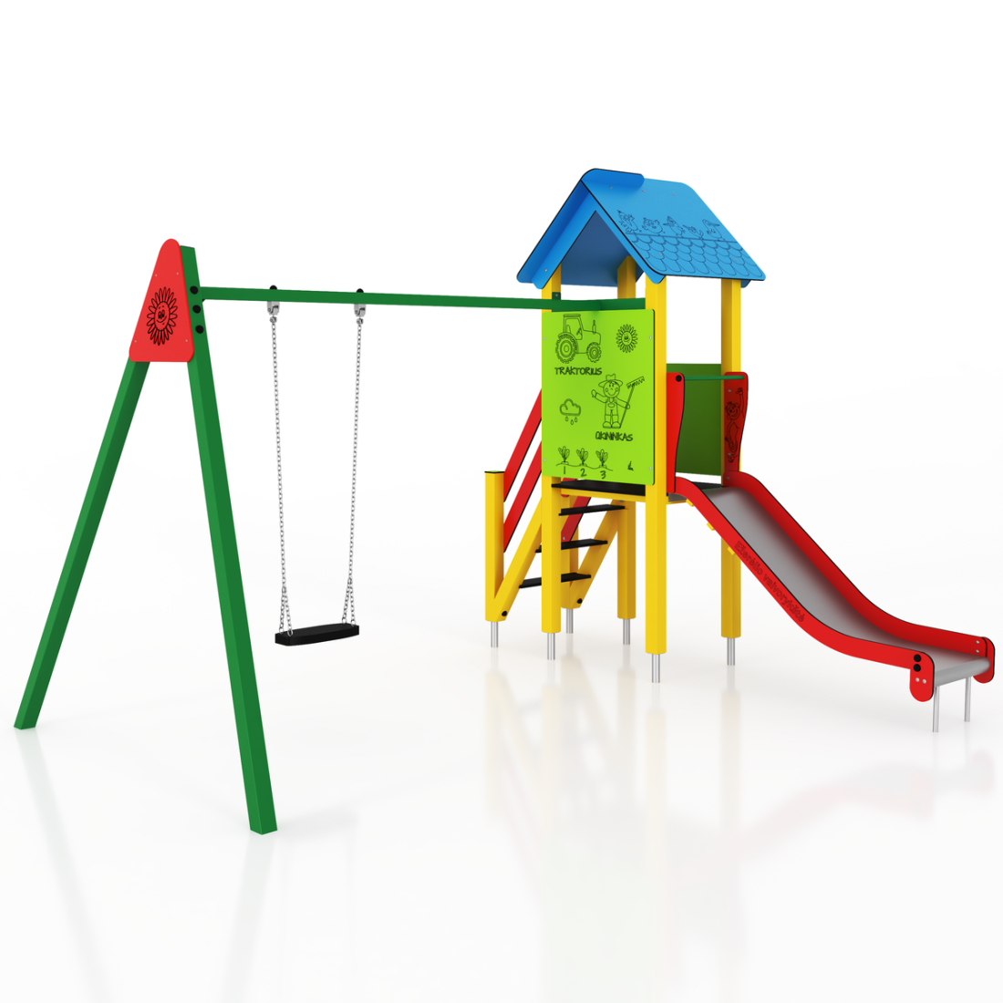 Vaikų žaidimų aikštelė Rūdiškių bokštas 2013 (3)