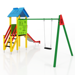 Vaikų žaidimų aikštelė Rūdiškių bokštas 2013 (2)