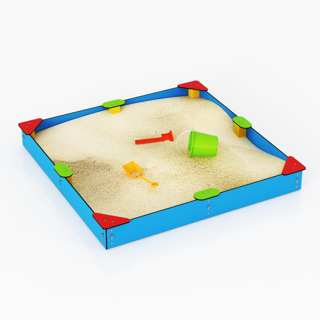 Smėlio dėžė 2,0x2,0 m. (4)