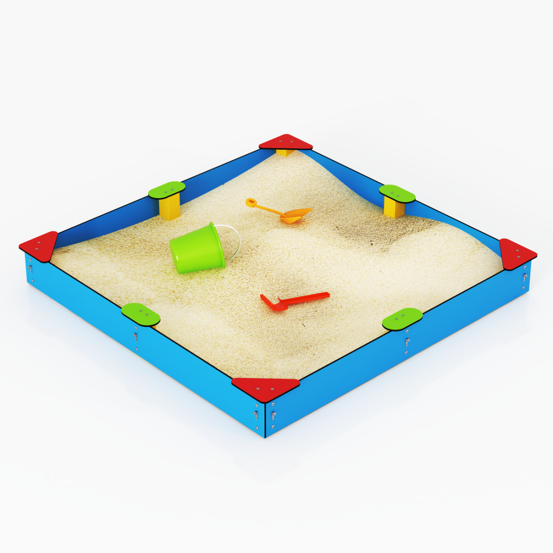 Smėlio dėžė 2,0x2,0 m. (2)