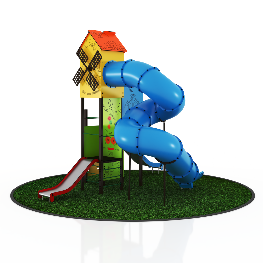 Vaikų žaidimų aikštelė Vėjo malūnas (2)