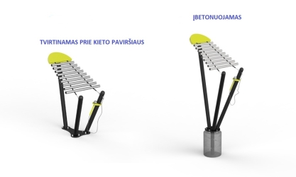 Lauko muzikos instrumentas Marimba "Stream" (2)
