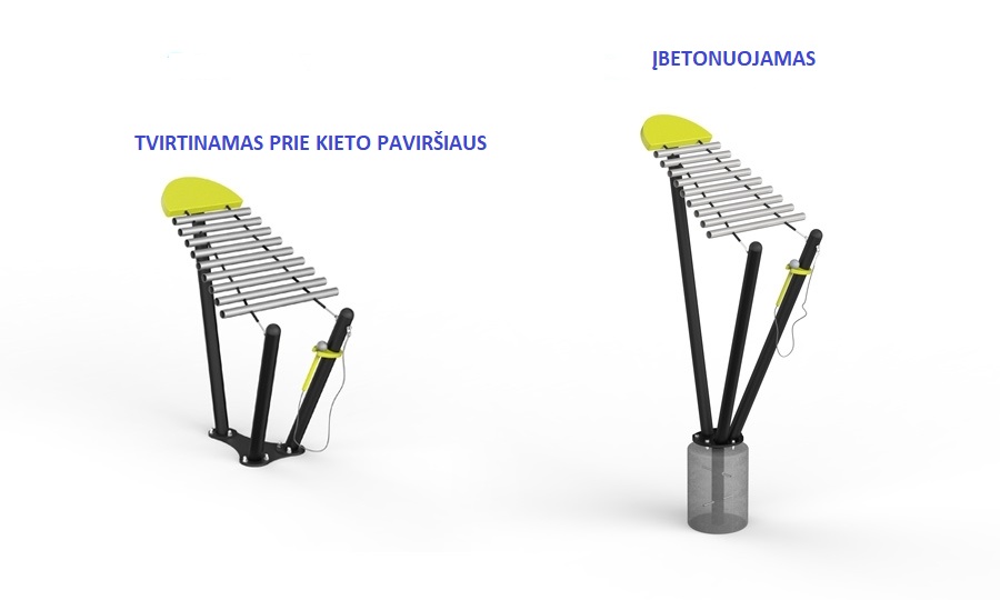 Lauko muzikos instrumentas Marimba "Stream" (2)