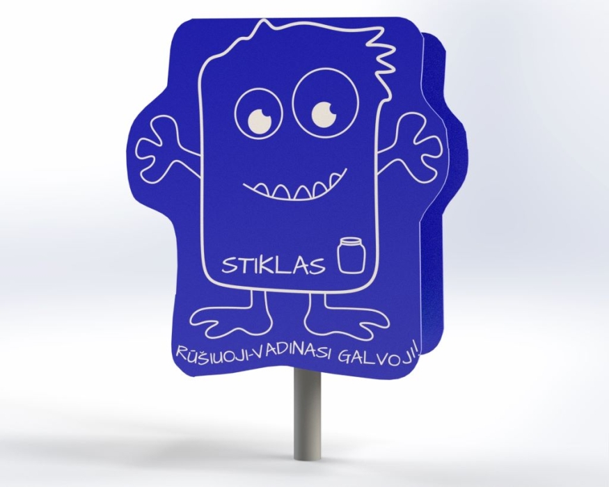 Šiukšlių dėžė Monstriukas (4)