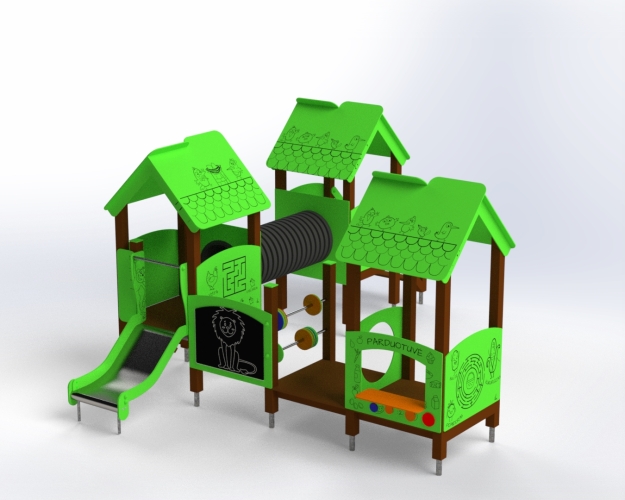 Vaikų žaidimų aikštelė Kukutis