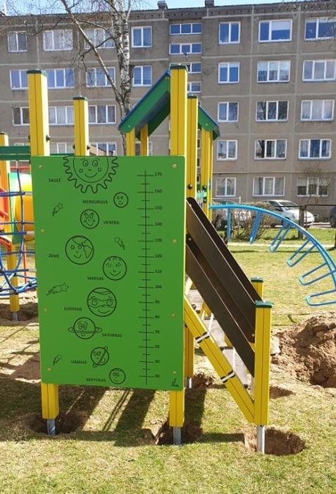 Ūgio matuoklis vaikams - Saulės palydovai (2)