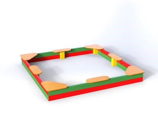 Smėlio dėžė 2,0x2,0 m.