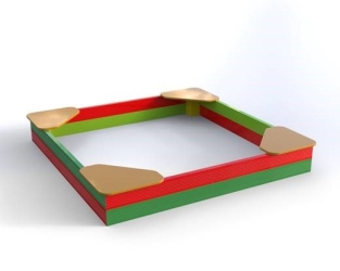 Smėlio dėžė 1,5x1,5 m. (1)